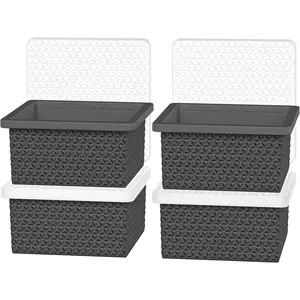 Freezer Molds for Soup Cube - 2-Cup Freezer Storage Container Tray with Lid,4 Pack Stackable  Trays for Portion Control, Storage Meal Prep,Oven & Dishwasher Safe