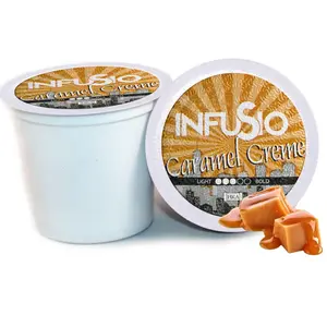 InfuSio Caramel Crème K Cups 96 Count