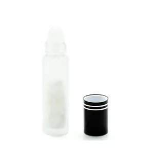 Clear Quartz Chakra Stone Essential Oil Container