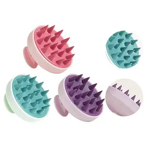 Soft Silicone Scalp Massager Brush, Gentle Dandruff Removal, Ergonomic Design, Available in, Ideal Gift for Women and Girls