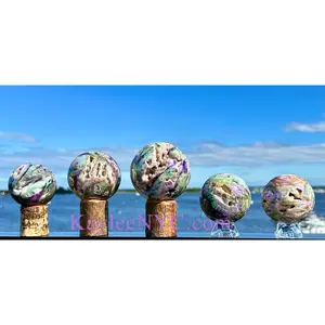 5-8 PCs Aura Sphalerite Sphere Crystal healing energy