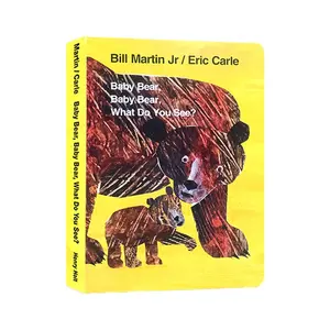 Baby Bear What Do You See？ Early English Learning Book, Toddler English Starter Reader, Preschool Teaching Material, Engaging Storybook for Kids