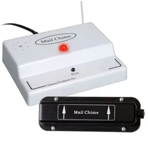 212 MAIN Wireless Mail Chime Notification System - Mailbox Alert for Curbside Mailboxes