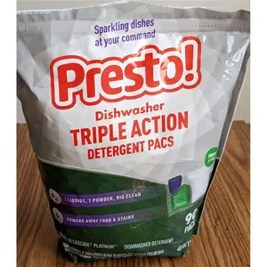Triple Action Dishwasher Pacs, Anti-spotting, Fresh Scent, 70 Count