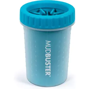 Dexas Mudbuster Portable Dog Paw Cleaner, Medium, Blue - Premium Quality Pet Supplies and Accessories 1 month and up