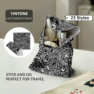 Magical Cloth | Portable Makeup Bag & Camera Bag | Stick & Go Design | One-Piece Makeup, Camera, and iPad Storage | Self-Adhesive, Creative, and Protective