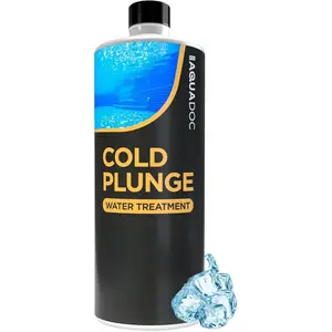 AquaDoc Cold Plunge Water Treatment - Ice Bath Cleaner and Water Stabilizer - Cold Plunge Weekly Treatment for Fresh Water - Made in USA - 32oz