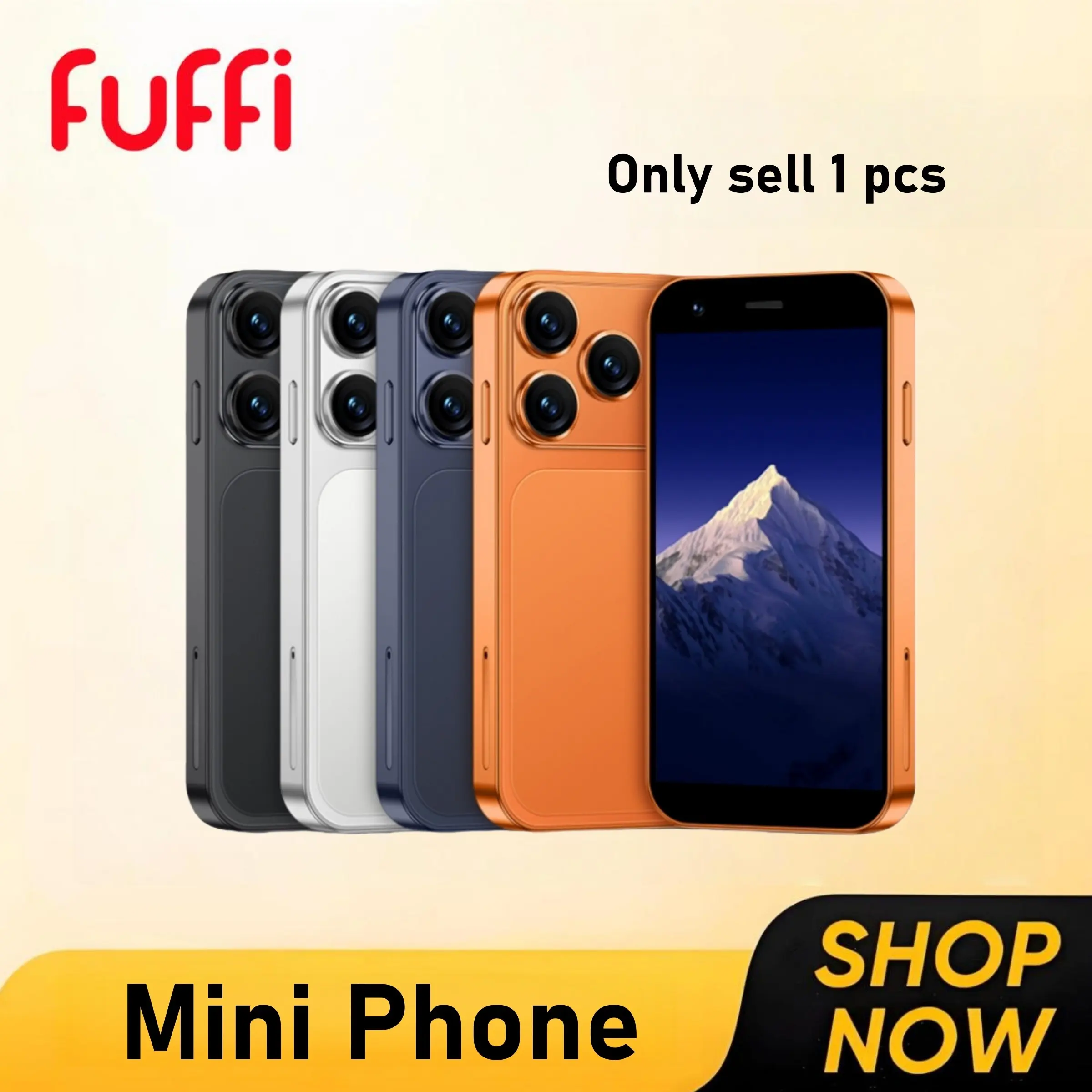 FUFFi-Mini Phone, 3.0 Inch Screen, 2+16GB ROM, Android 8.1, Dual 