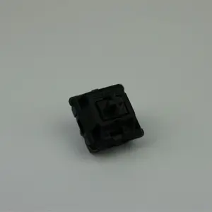 10PCS Cherry Hyperglide Black Switches Lubed, Filmed, And Spring Swapped