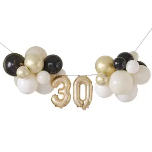 30TH BIRTHDAY BALLOON BANNER