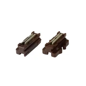 Kato KAT24-819 Unijoiner - Unitrack -- Brown pkg(20), N Scale