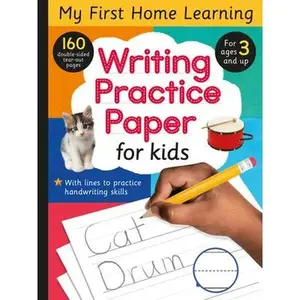 Writing Practice Paper for Kids: 160 Double-Sided Tear-Out Pages for Ages 3 and Up! -- Tiger Tales, Paperback