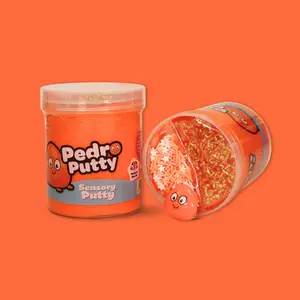 Pedro Putty - Orange Scented - Sensory Putty - Scented Squishy Sensory Putty - Butterslime Texture for Anxiety, Focus, adhd, Stress Relief & Focus for All Ages - Ages 5+