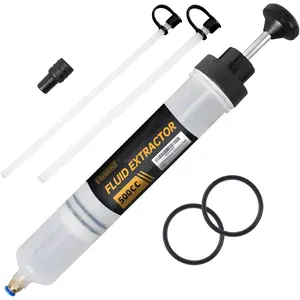Fluid Extractor, Extraction&Fill Pump,Fluid  Pump Manual Suction Vacuum   Transfer (500cc)
