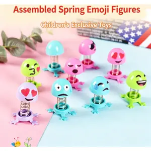 Assembleable Expressive Spring Figure Toy