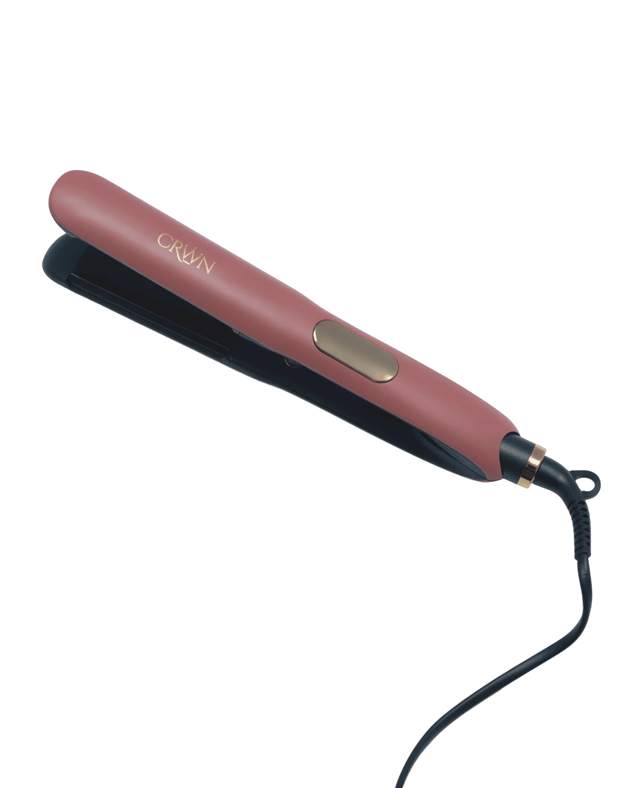 CRWN Joule HD Flat Iron - 1-Pass Ultra-Smooth Ceramic Plates, Adjustable Heat Settings, Salon-Quality Silk Press for All Hair Types, Zero Frizz, High-Gloss Finish