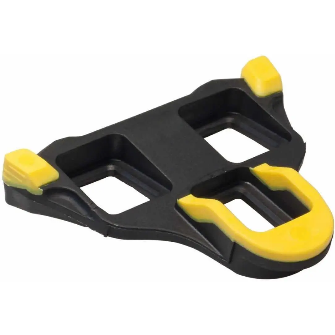SPD-SL Type Road Bike Cleats, Composite Self-Aligning Set with Large 6-Degree Float and Centered Pivot for Beginners, Adjustable Setup, Large Float, 13-Degree Clip-Out Angle, All Types Of Cyclists, Durable And Stable, Biking, Bike Accessories, Sm-Sh11, Se