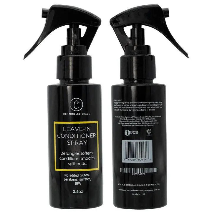 Leave in Conditioner Detangling Spray, Repairs, Softens, Hydrates, UV and Heat Protection Lightweight for All Hair Types Oil Sunflower Haircare