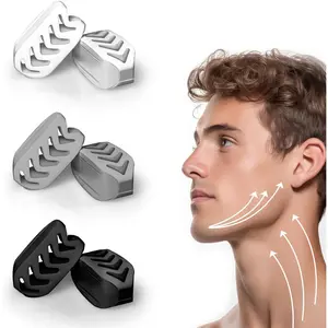 Silicone Jaw Exerciser, Different Resistance Levels Jaw Trainer, Jawline Exerciser for Women and Men,3 Resistance Levels