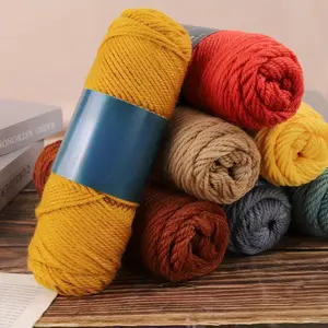 Alpaca Yarn Set - 5-Piece Blend of 95% Alpaca & 5% Acrylic for Soft Hand Knitting & Crocheting Ideal for Scarves Sweaters Blankets & More