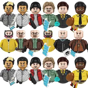 2026 Breaking Bad TP441-452 Heisenberg Walter White Bricks Toy Building Blocks Mini Actiion Figures Minifigures Christmas Party