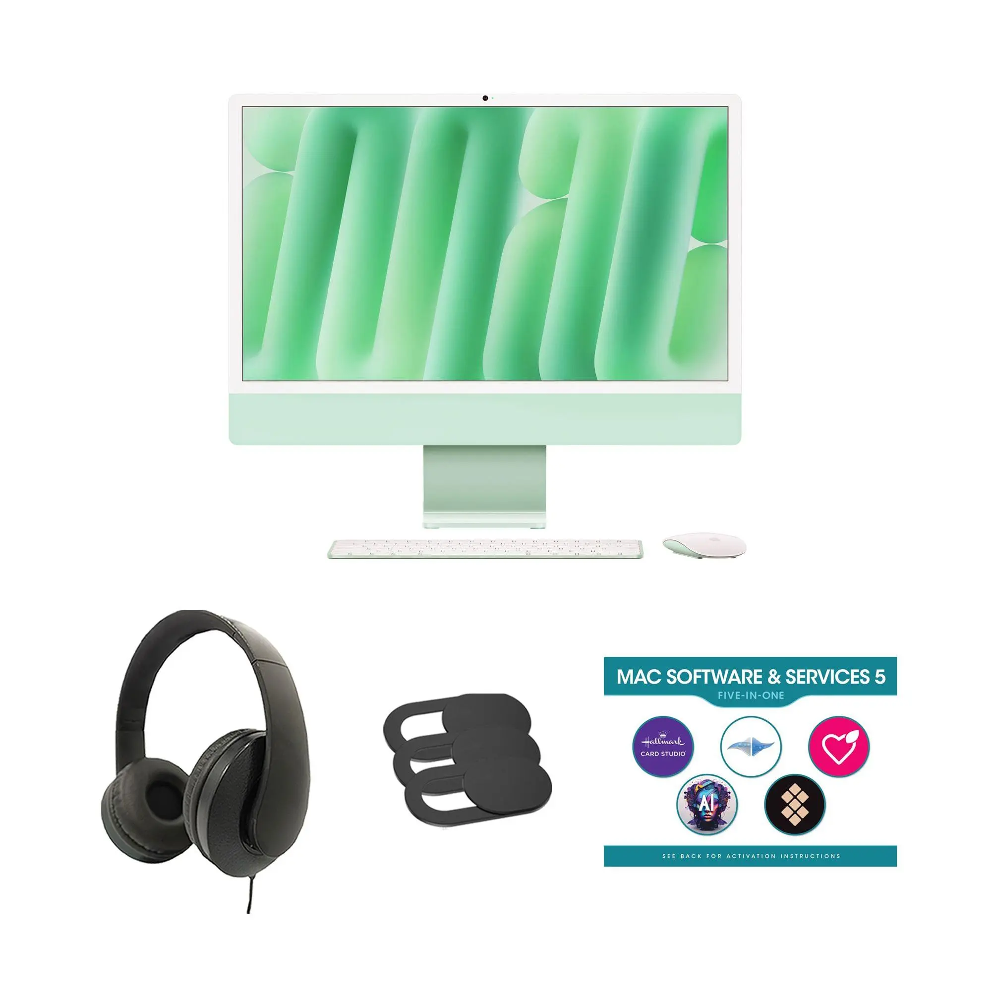 Apple iMac 24" M4 10-Core CPU 10-Core GPU 256GB16GB Bundle Apple iMac 24" M4 10-Core CPU 10-Core GPU 256GB16GB Bundle