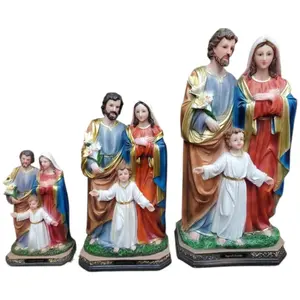 Sagrada Familia 5"-36" Inches Tall Estatua - Detailed Figure Holy Family Statue St Joseph Mary Jesus Brand New Religious Decor Standing