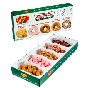 Krispy Kreme Jelly Beans Gift Box - Assortment of Glazed and Filled Donut Flavors - 5 Varieties - Dessert