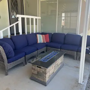 Easter Waterproof Patio Cushion Covers for Outdoor Patio Furniture & Indoor Sofa Cushions, 12/8/4Pcs, Elastic Pet-Friendly Sofa Cover Sofa Slipcover Couch Covers Anti-Slip Sofa Protector Sofa Seat Cover Replacement Sets for Spring Summer Patio Decor