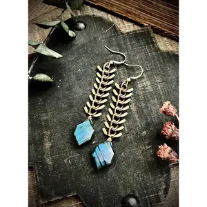 Labradorite Dangle Earrings