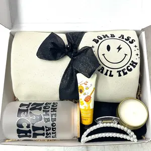Nail Tech Gift Box Nail Tech Sweatshirt Cosmetology School Gift Box Girlfriend Gift Friend Gift Box Self Care Package Nail Technician Graduation Gift Box Friend Present Birthday Gift For Her Sweatshirt Women Cosmetologist