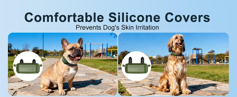 Jugbow Dog Training Collar - 4500FT with Remote, 4 Training Modes, Security Lock, IPX8 Waterproof, Rechargeable e-Collar for All Breeds DT61 Outdoor