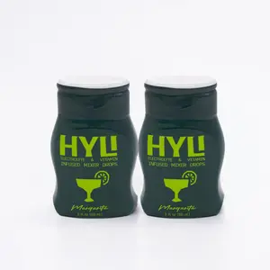 Hyli Margarita Mixer Drops 2-Pack - Electrolyte & Vitamin Infused - Zero Calories, Zero Sugar, All Natural Ingredients