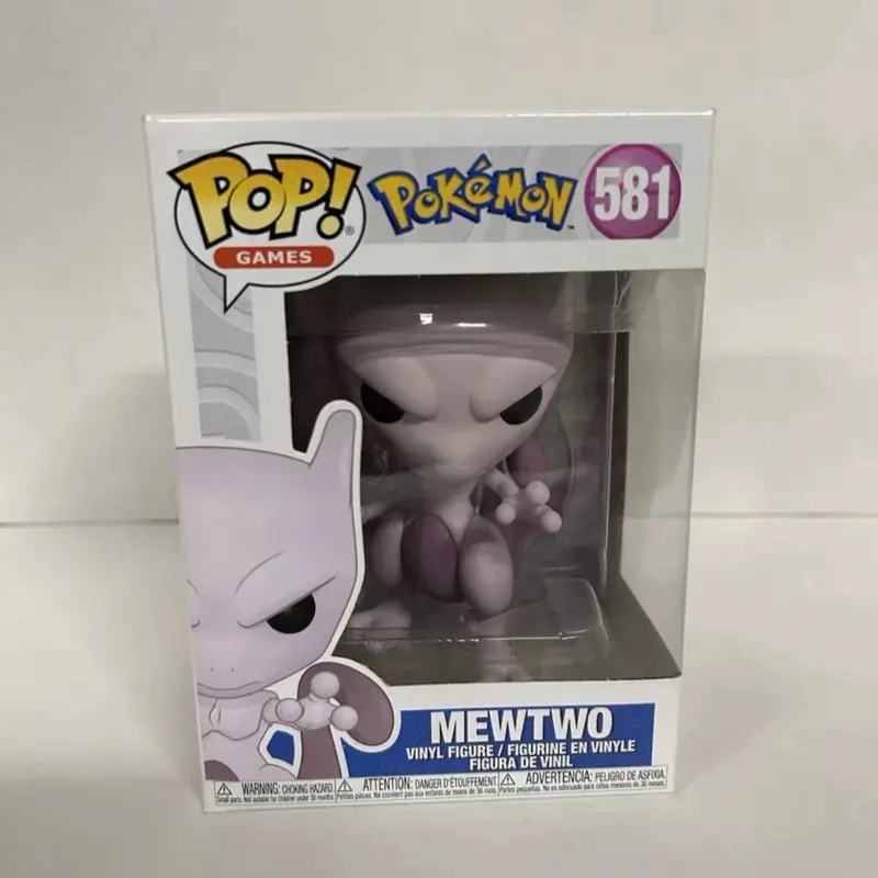 Pokemon Mewtwo Funko Pop! Vinyl Figure #581 3 3/4-Inch Collectible Vinyl Figure for Ages 3 and Up