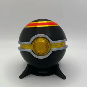 3D Printed Luxury Ball | Opens & Closes + Display Stand Included!