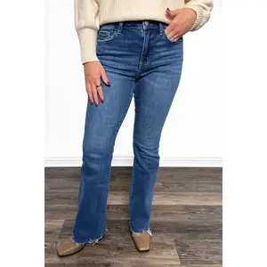 The Christa from Lovervet High-Rise Tummy Control Bootcut Denim