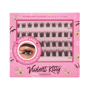 Press & Pinch • Underlash Clusters: v2 “Wispy Dark”