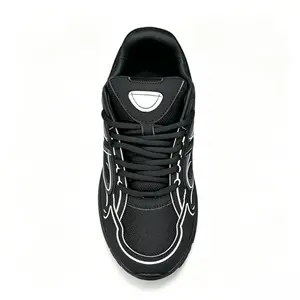 All Black Platform Sneakers | Comfortable Athletic Shoes for Streetwear & Daily Wear