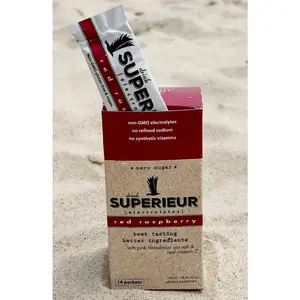 Red Raspberry Packets electrolyte powder