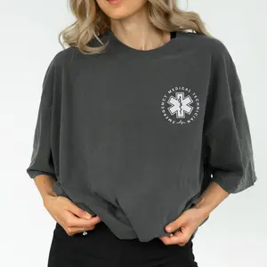 EMT Shirt, Comfort Colors Shirt, Emergency Medical Technician Tee, EMS Life, First Responder, Emergency Services, Er Work Shirt, EMS Gift