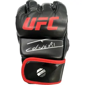 Charles Oliveira Autographed Hand Signed UFC Glove - Beckett COA