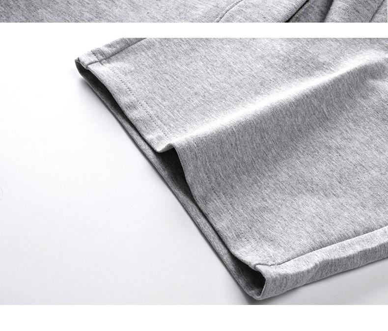 Men’s versatile casual shorts with zippered pockets and an elastic waistband with drawstring; summer everyday loungewear with a casual, stylish design and premium quality.