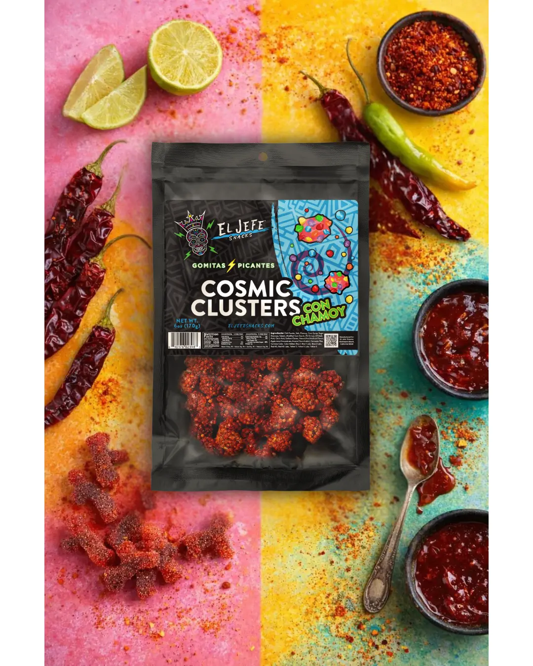 El Jefe Cosmic Clusters Con Chamoy Wet Candy - TikTok Shop