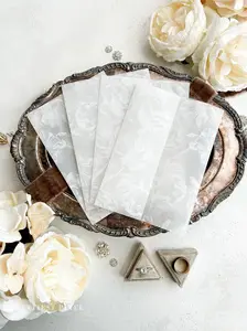 Vellum Wrap with white printing -  Style 110