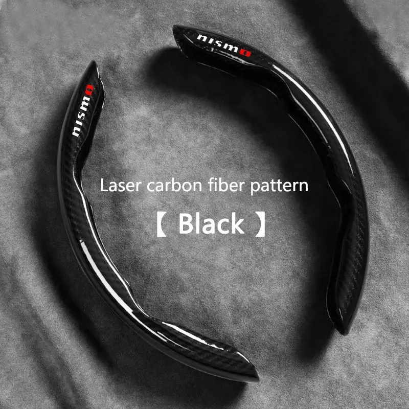 Laser Carbon Fiber Car Steering Cover, Non-Slip Protector Shell, for Nissan Gtr Nismo Juke Qashqai X-Trail T31, Juke Accessories