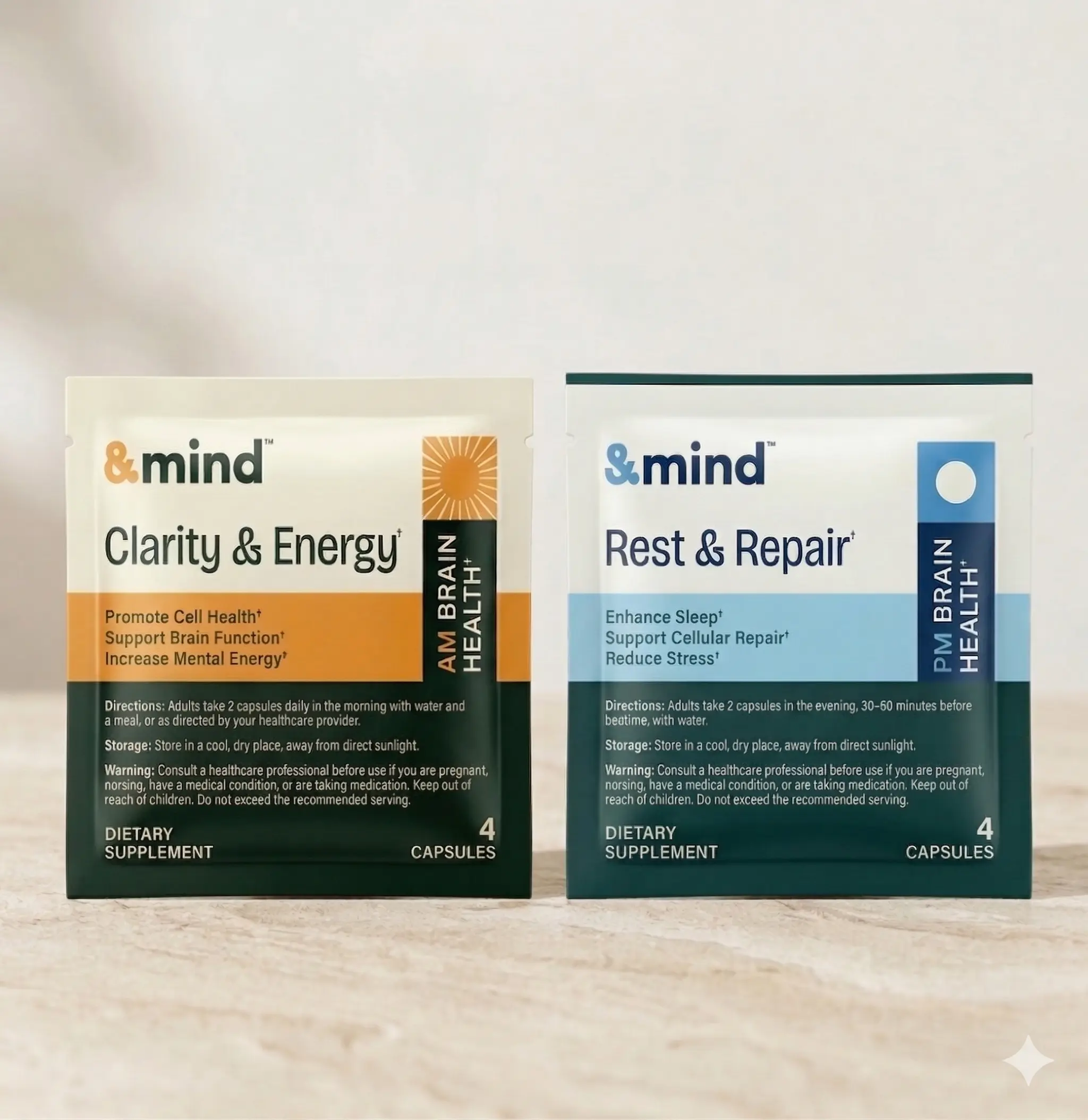 &mind AM + PM Sample — 2-Day Trial