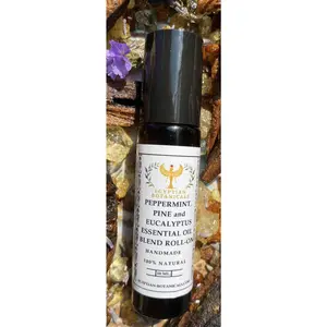 Peppermint, Pine and Eucalyptus Essential Oil Blend Roll-On