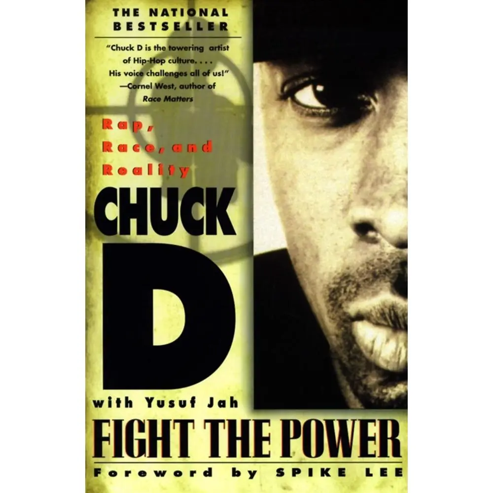 Used Book - Fight the Power: Rap, Race, and Reality by Chuck D - Softcover English Literature Book, 288 Pages, for Hip-Hop Culture Enthusiasts & Music Fans, Like New, Rappers