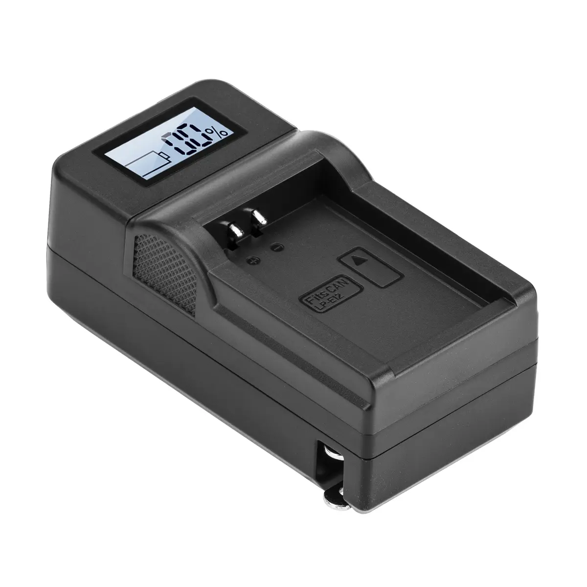 Green Extreme Compact Smart Camera Charger with LCD Display, Single Unit Camera Accessories for Canon LP-E12