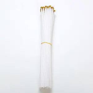 50Pcs Hand Waving Flag Flagpole Poles Sticks for Handheld Plastic Small Flags Festival Portable Flagpoles for Handheld Flag